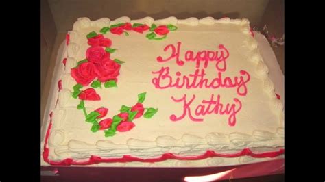 Happy Birthday Kathy (KathyK1950) - YouTube