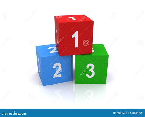 Three Cubes Or Blocks Stock Image | CartoonDealer.com #19551721