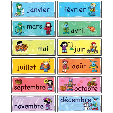 Les mois de l'année - online puzzel