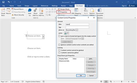 How to Make a Word Document Fillable 2020 - Updated