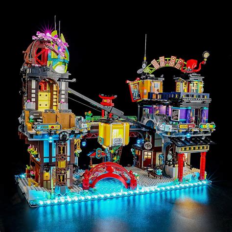 BRIKSMAX Led Lighting Kit for LEGO-71799 NINJAGO City Markets ...