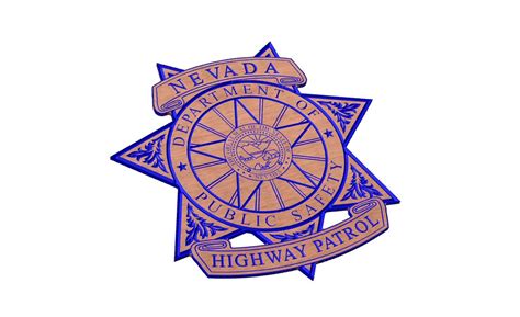 Nevada Highway Patrol Badge SVG | Etsy