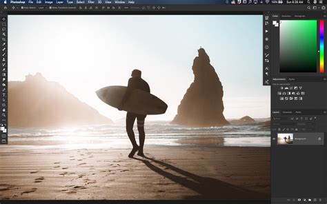 Switching To Full Screen Mode In Photoshop - Interface Tricks & Shortcuts