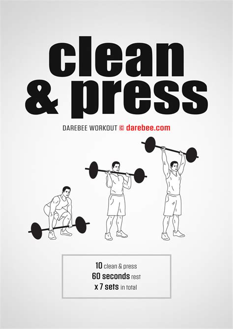 Clean & Press Workout