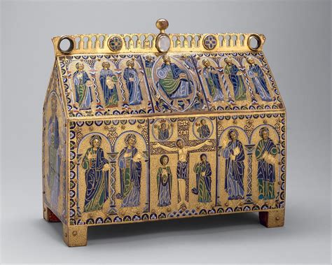 Chasse with the Crucifixion and Christ in Majesty | French | The Met