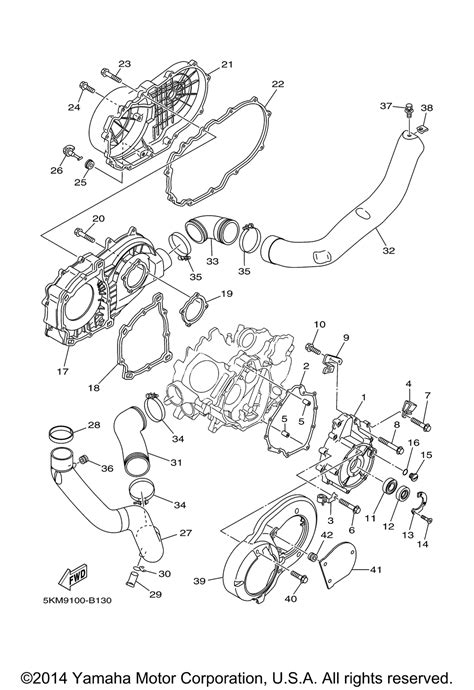 2007 Yamaha Grizzly 700 Parts Diagram