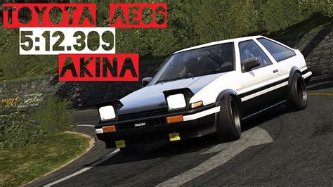 Akina Downhill 5:12.309 - Toyota AE86 | Assetto Corsa VR Gameplay - YouTube