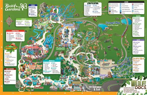 Park Map | Busch Gardens Tampa Bay | Tampa bay Maps | Pinterest | Busch ...