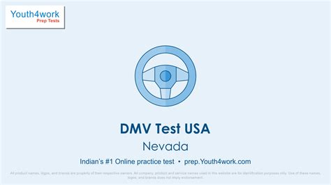 Begin preparation with Questions and Answers of Nevada, Nevada, dmv test usa