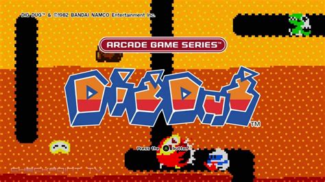 Arcade Series Dig Dug Gameplay - YouTube