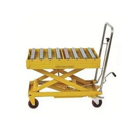 Roller Hydraulic Lifting Table, Lifting Capacity: 500kg at Rs 44000 in Sas Nagar