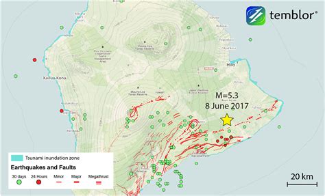 M=5.3 earthquake shakes Hawaii’s Big Island | Temblor.net