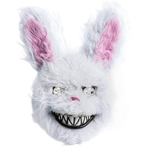 Tigerdoe Scary Masks - Creepy Bunny Mask - Killer Bunny Mask - Spooky ...