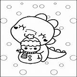 Cute Christmas Animals Coloring Pages sketch template
