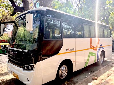 Mini Bus on Hire - 27 Seater Mini Bus hire in Delhi - Travel Art