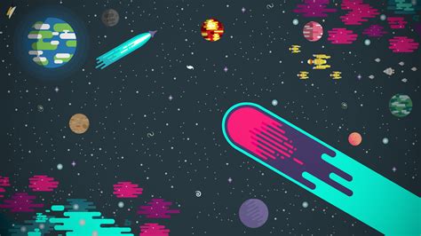 Made my own Kurzgesagt wallpaper using assets from their videos. : r ...