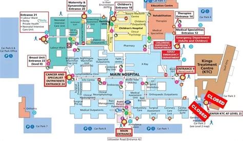 Derby Royal Hospital Parking Map