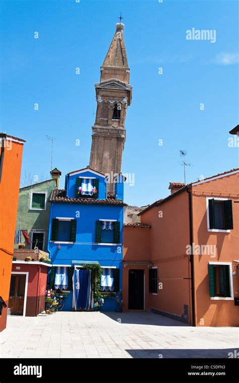 Venice, Burano Island Stock Photo - Alamy