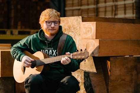 Ed Sheeran Announces Signature Handmade Acoustic Guitar Brand