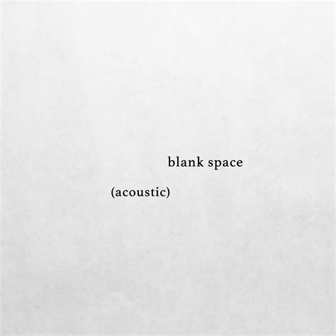 ‎blank space (Acoustic) - Single - Album by clide - Apple Music