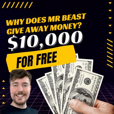 Why does mr beast give away money? Here are 7 reasons.