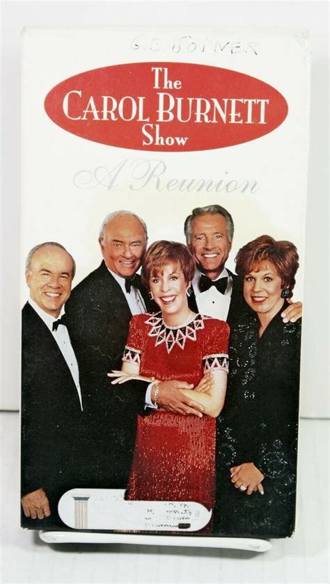 The Carol Burnett Show A Reunion VHS Tape 25th Anniversary 90 Min ...