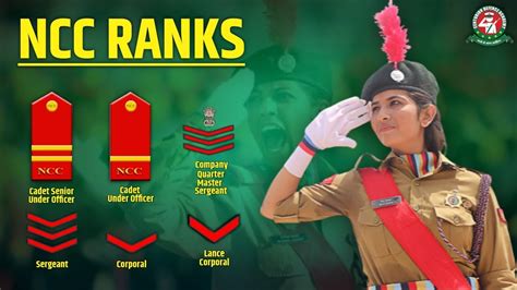 Ranks in NCC | Rank Structure and Benefits |NCC Ranks and Insignia | #NCC - YouTube