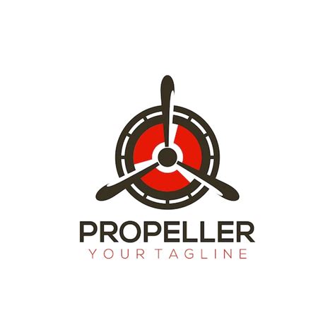 Premium Vector | Propeller logo