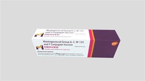 Menveo Vaccines at Rs 3800/piece | Meningococcal Conjugate Vaccine in ...