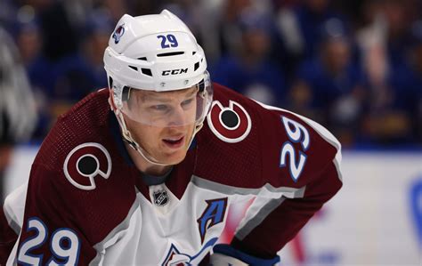 Avalanche’s Nathan MacKinnon out 4 weeks with upper-body injury - The ...