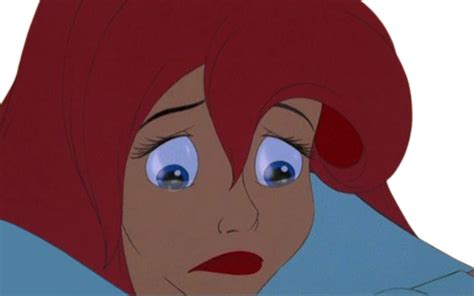 Ariel crying by DracoAwesomeness on DeviantArt