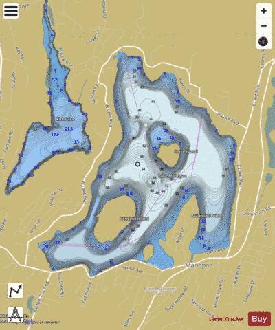 Mahopac Lake (Fishing Map : US_AA_NY_mahopac_lake_ny) | Nautical Charts App