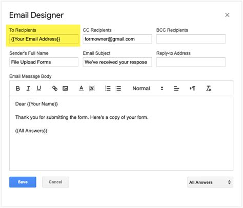 How to Create a Form Auto-Responder - Digital Inspiration