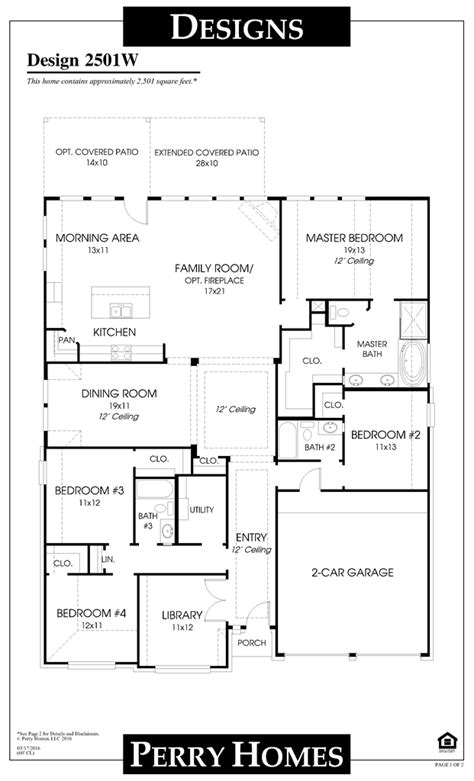 Perry Homes Floor Plans Houston Tx - floorplans.click