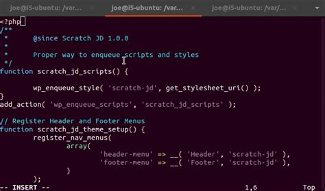 Building A WordPress Theme From Scratch – Joseph Dickson