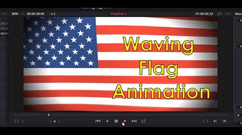 How To Make a Waving Flag Animation in DaVinci Resolve 16 - Tech VideoStack