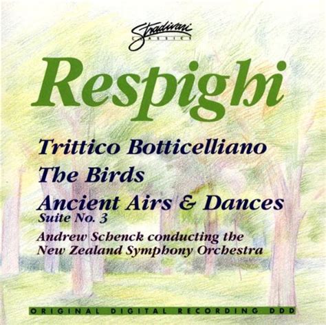 Andrew Schenck, Conductor, Isador Saslav, Solo Violin - Respighi ...