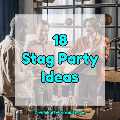 18 Stag Party Ideas - Divine Party Concepts