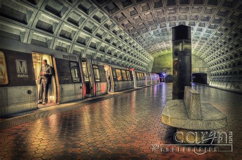 DC Metro – Rush Hour at Foggy Bottom Station | Caryn Esplin | Fine Art ...