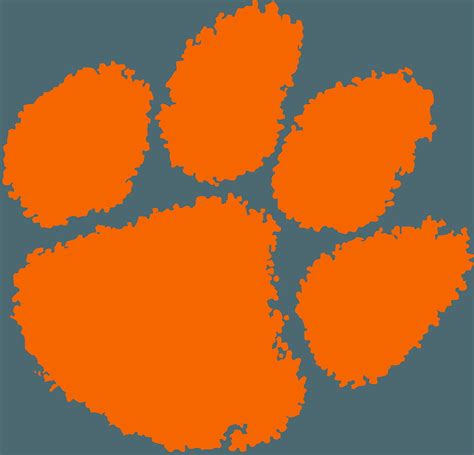 Clemson Tiger Paw Silhouette, clemson happy new year HD wallpaper | Pxfuel