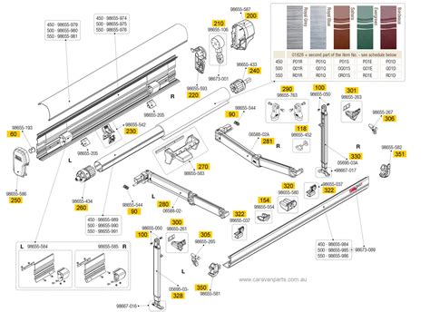 Dometic 8500 Awning Parts Breakdown | Reviewmotors.co