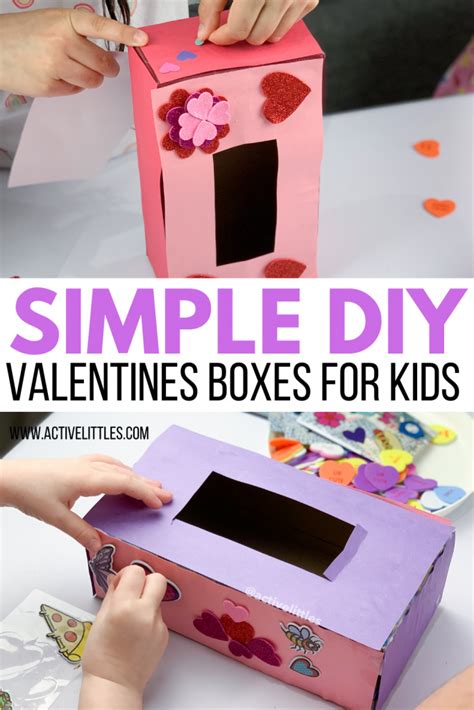 Simple DIY Valentine’s Boxes For Kids - Active Littles