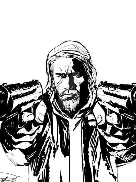 Jax Teller (Inked) by Kylefitzpatrick1986 on DeviantArt