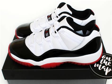 Nike kid's Air Jordan 11 Retro Low PS Concord Bred True Red blog.knak.jp