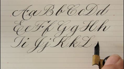 Copperplate Calligraphy Examples