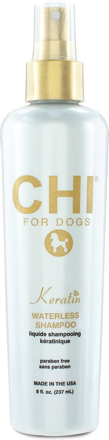 CHI Keratin Waterless Dog Shampoo, 8-oz bottle - Chewy.com