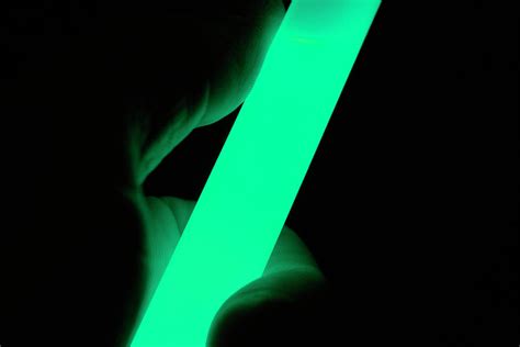 Glow Or Light Stick Chemiluminescence Photograph by Science Stock Photography/science Photo Library