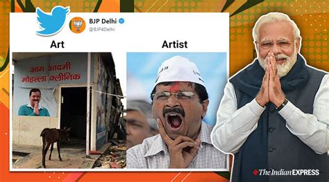 The latest ‘art and artist’ meme template even has the BJP using it to target AAP | Trending ...