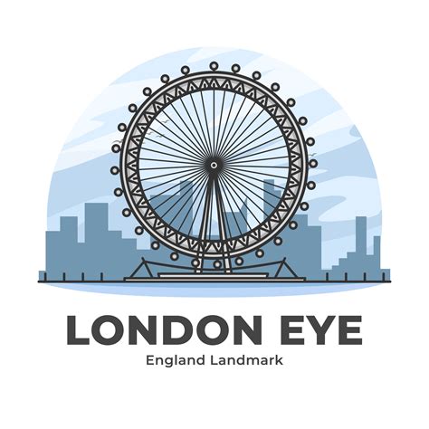 London Eye Vector Art, Icons, and Graphics for Free Download