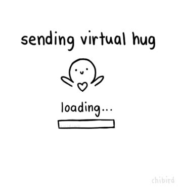 Virtual-hug GIFs - Get the best GIF on GIPHY